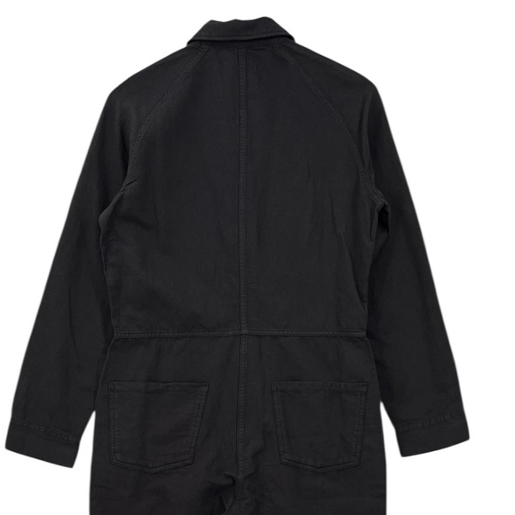 Outerknown SEA suit black utility jumpsuit linen blend size Medium NWT - Picture 12 of 14